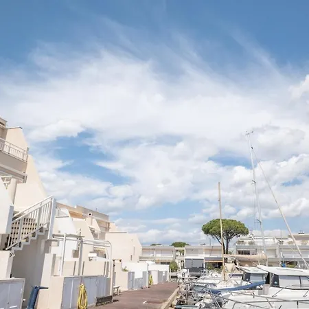 Marina Vue Mer - Wifi- Parking - Pieds Dans L'eau - Cohoteconciergerie Du Roi La Grande Motte * Le Grau-du-Roi